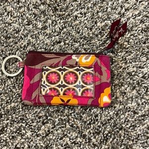 Vera Bradley Card Case rose colored